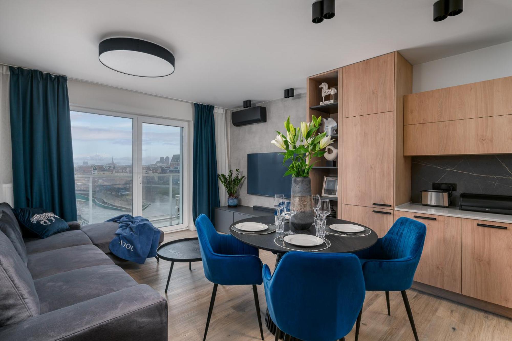 Nice View Apartment, Free Underground Parking, City Square 6 Min Wroclaw Ngoại thất bức ảnh